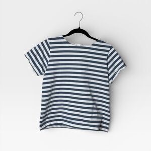 COS Blue Striped T-shirt